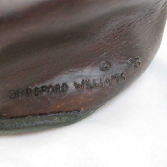 Ducks Unlimited Bradford Williams 2003 Black Lab Dog In Ammo Bag Statue 20" - Picture 8 of 15